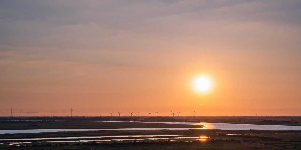 Flatness of Alkborough Flats