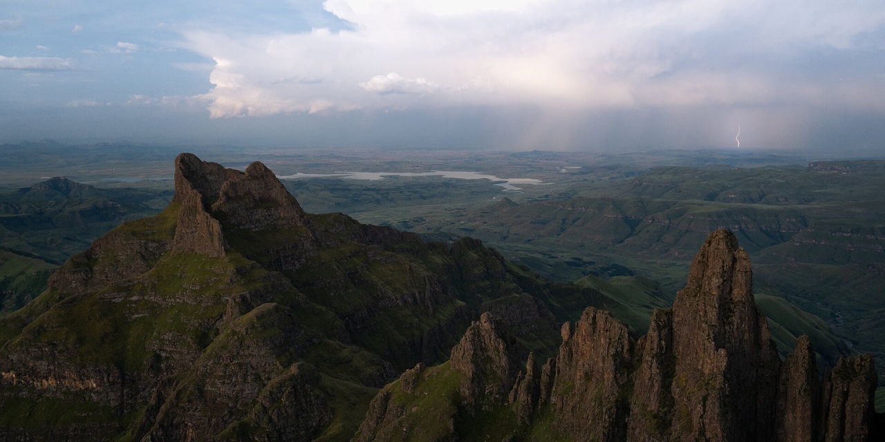 Lightning Storm, Rockeries Tower