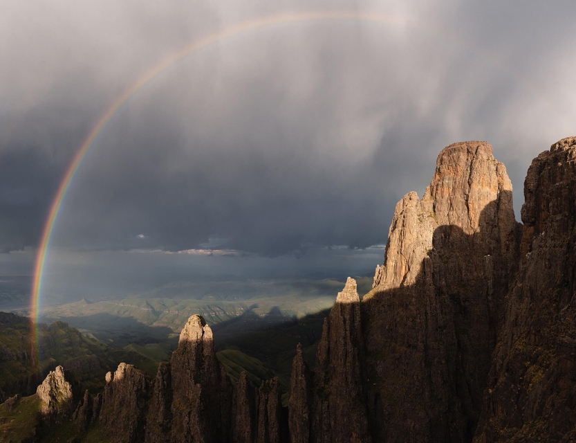 Rainbow, Rockeries Tower