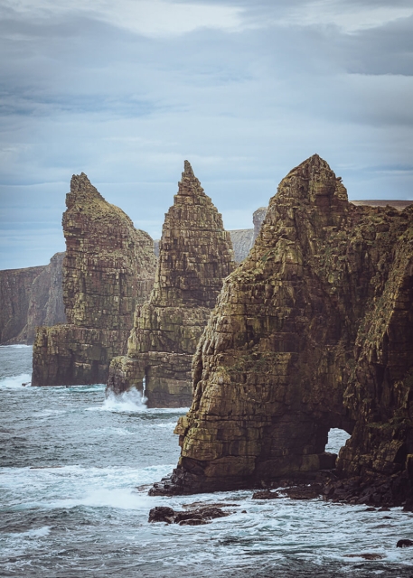 Sea Stacks, North