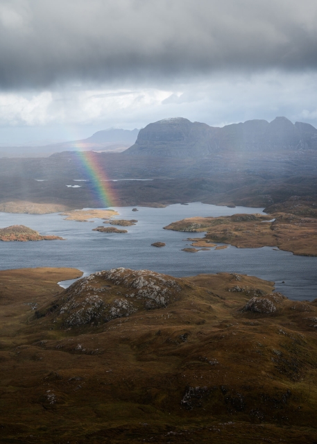 Rain Showers over Suilven