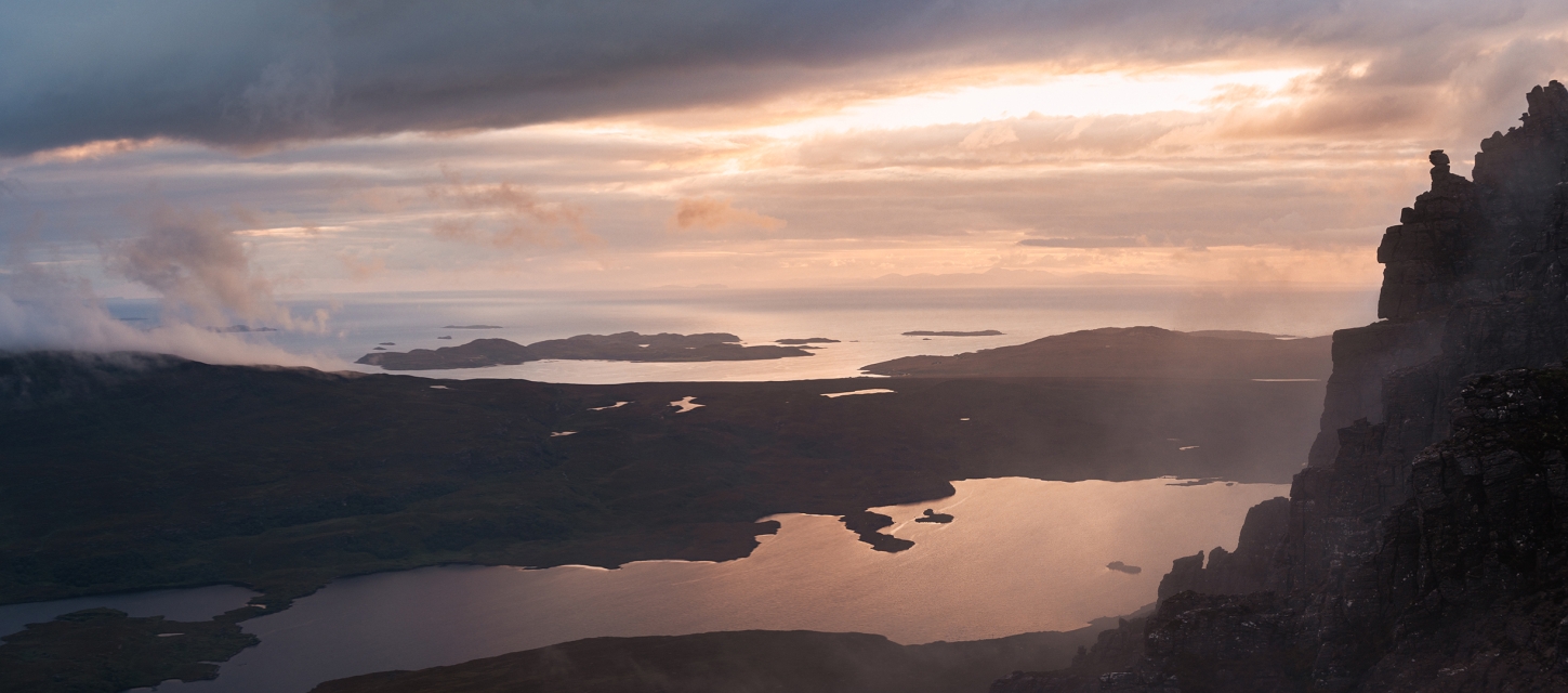 Summer Isles from Stac Pollaidh