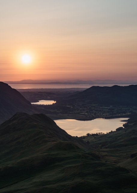 Summer Sunset, Crummock Water