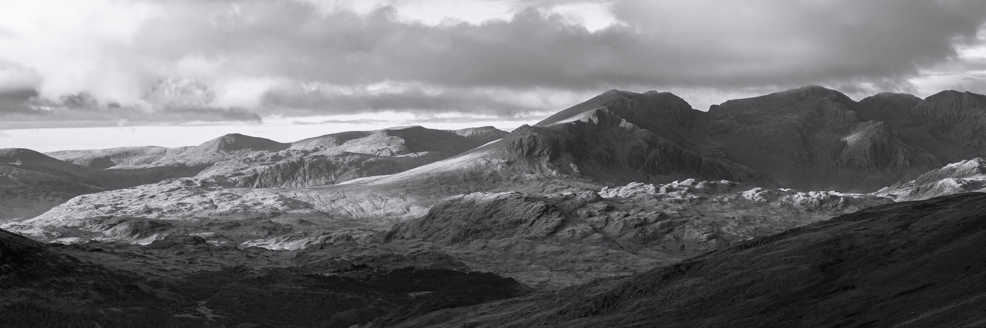 Evening Light over Scafell Range
