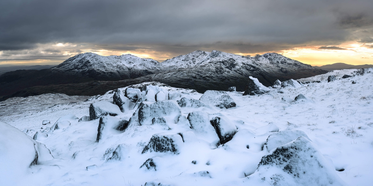 Coniston Old Man, Winter