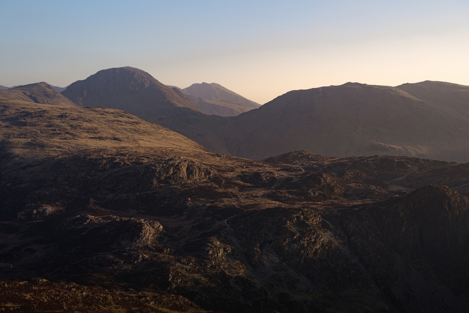 Great Gable, Evening Light