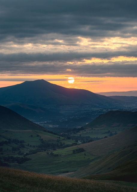 Sunrise over Blencathra