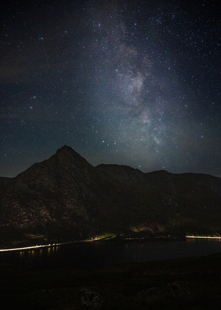Milky Way over Tryfan